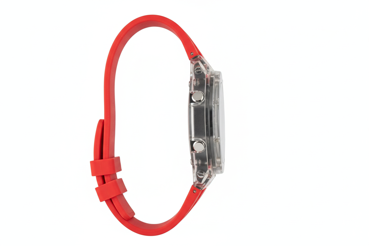 Custom G Shock Mod - Casioak - Clear Red Edition