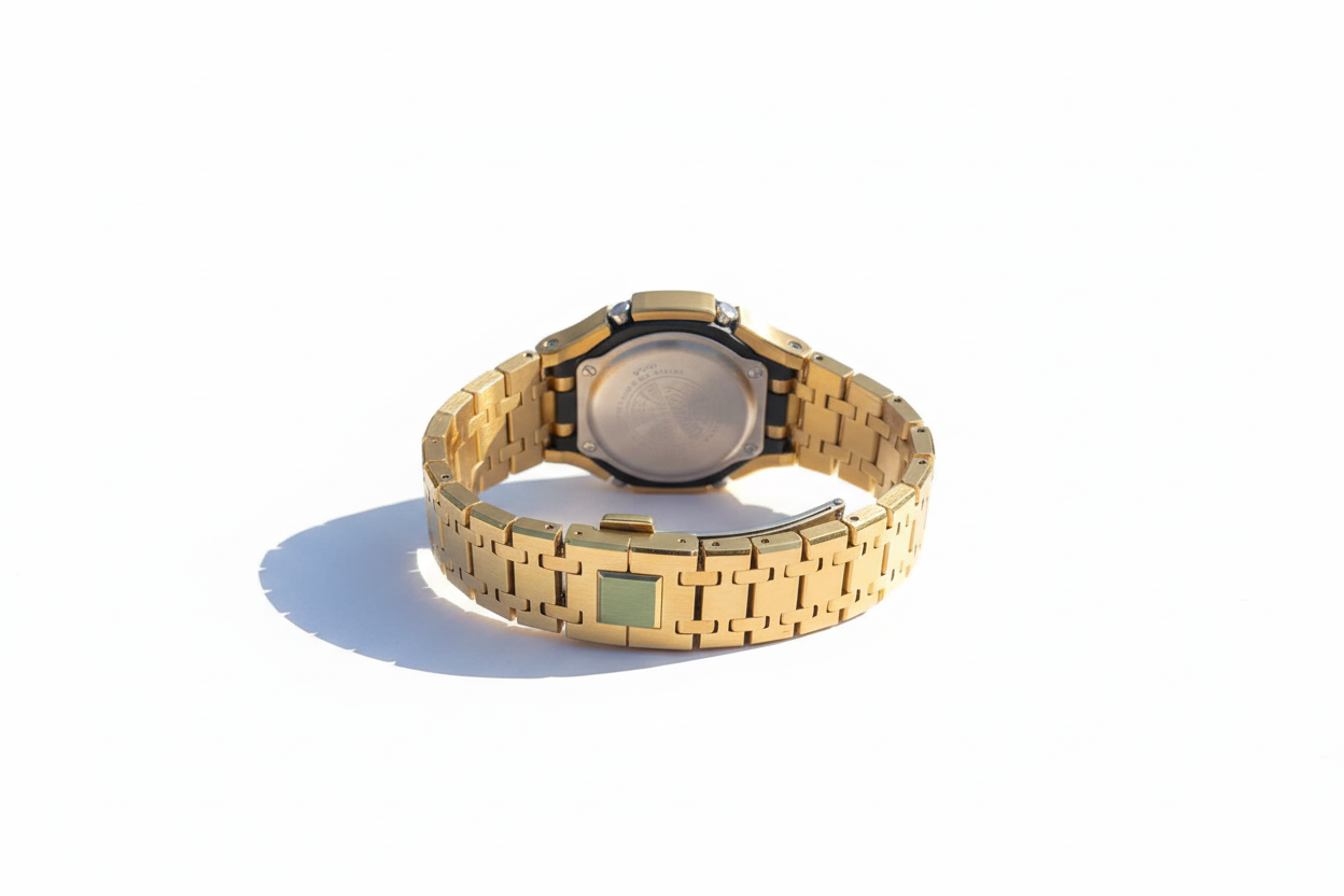 Custom G Shock Mod - Ga2100 - Casioak - Gold Edition